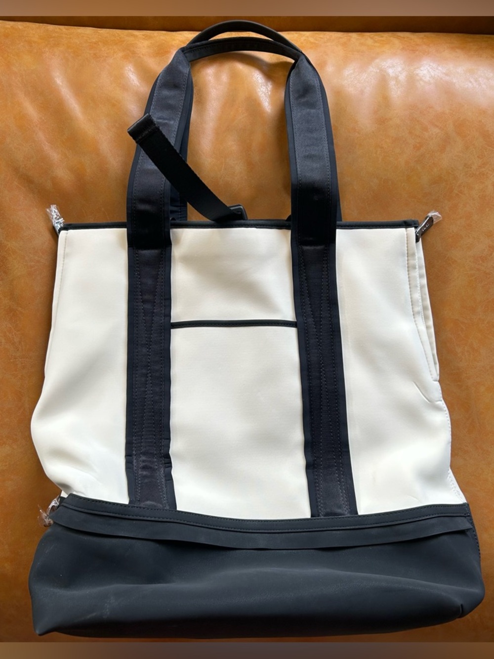 Caraa x Athleta Everyday Vinyasa Tote Bone Cream New Without Tags - Picture 4 of 11